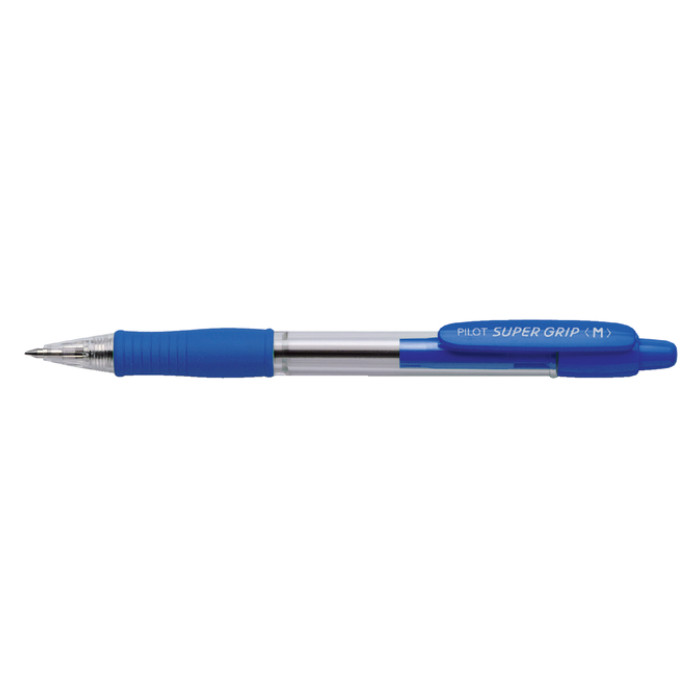 Balpen PILOT Super Grip medium blauw