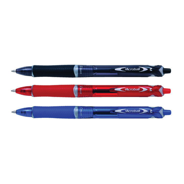 Balpen PILOT Begreen Acroball medium rood