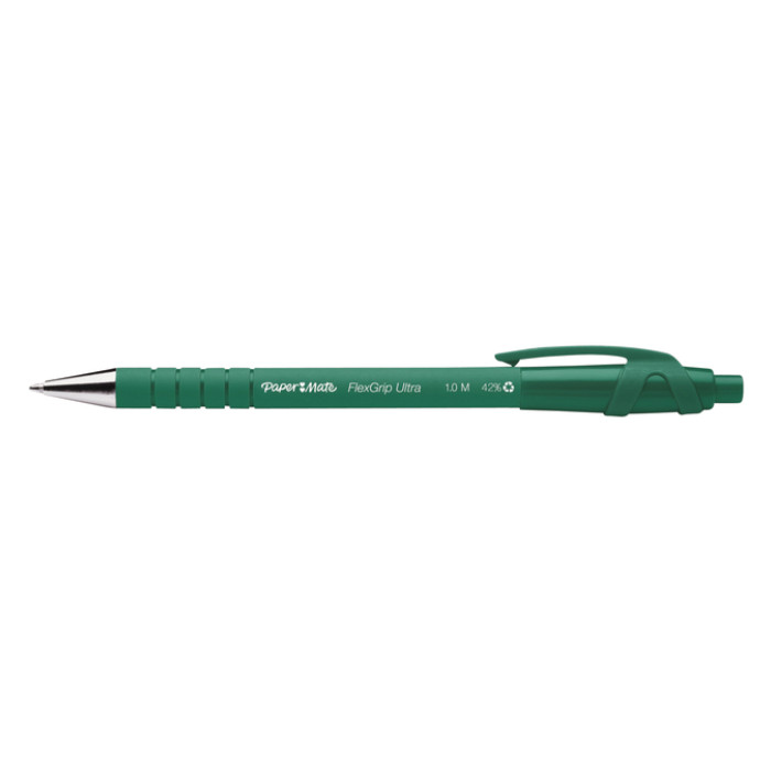 Balpen Paper Mate Flexgrip Ultra medium groen