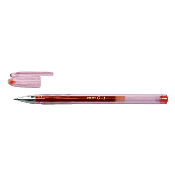 Gelschrijver PILOT G-1 fijn rood