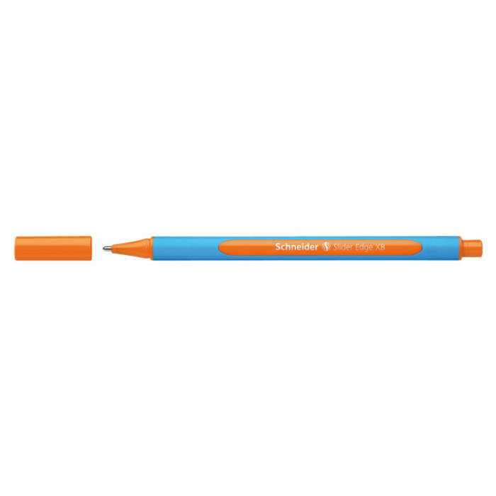 Balpen Schneider Slider Edge extra breed oranje