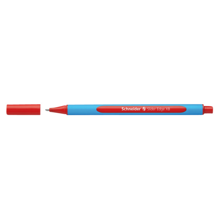 Balpen Schneider Slider Edge extra breed rood