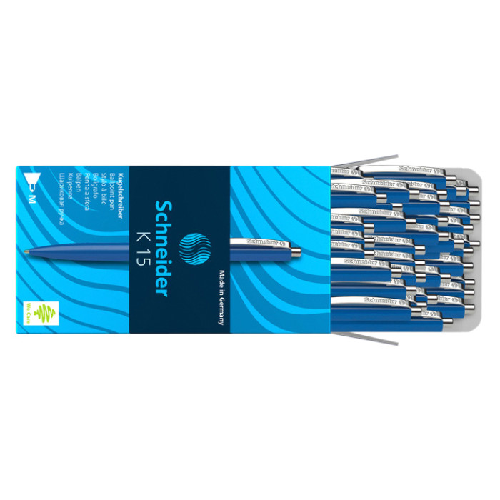 Balpen Schneider K15 medium blauw