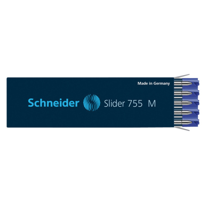 Balpenvulling Schneider 755 Slider Jumbo medium blauw