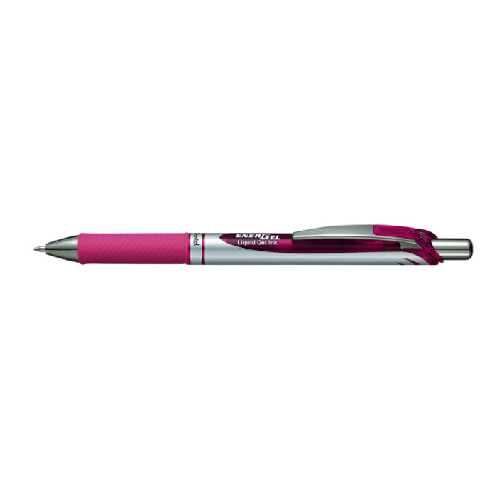 Gelschrijver Pentel BL77 Energel medium roze