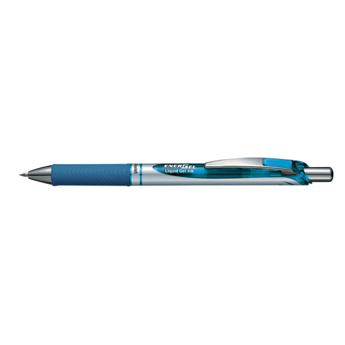 Gelschrijver Pentel BL77 Energel medium lichtblauw