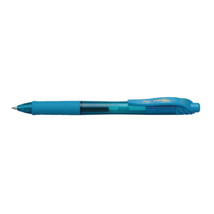 Gelschrijver Pentel BL107 Energel-X medium lichtblauw
