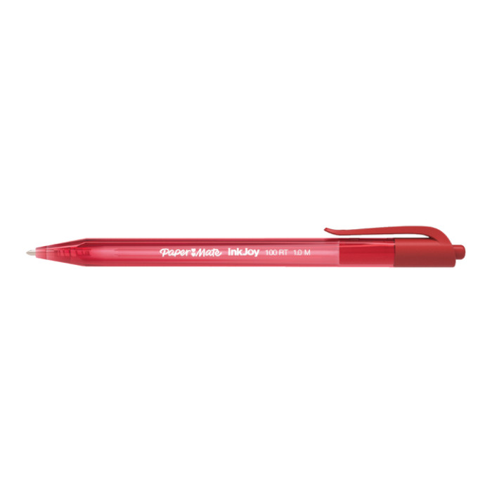 Balpen Paper Mate Inkjoy 100RT medium rood