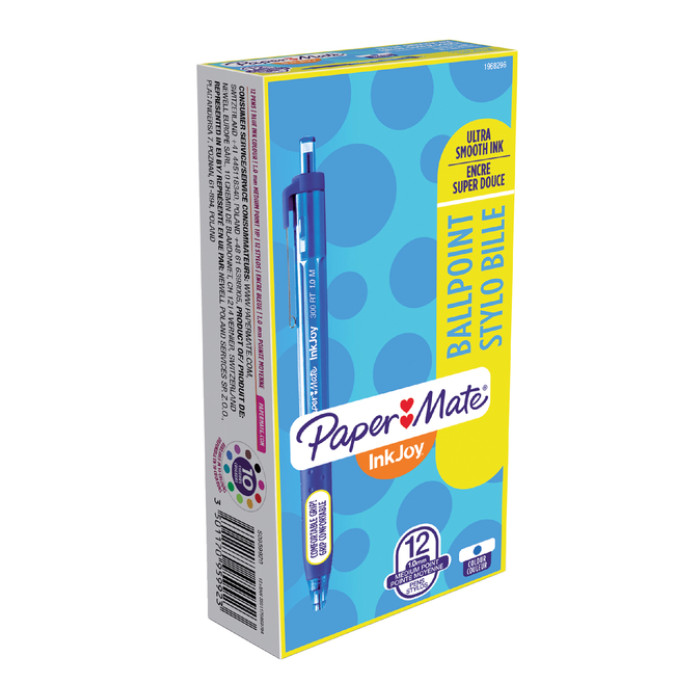Balpen Paper Mate Inkjoy 300RT medium blauw