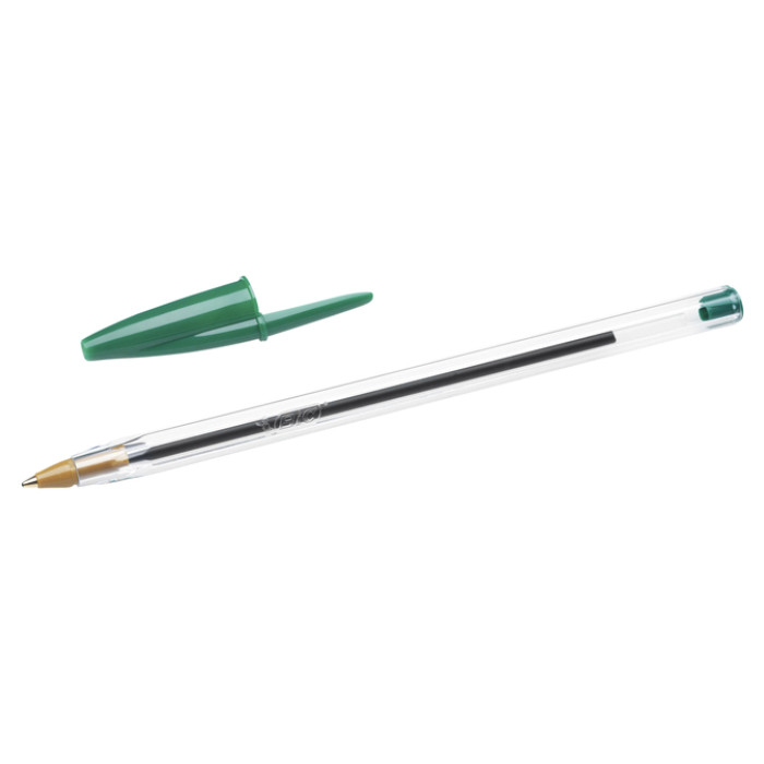 Balpen Bic Cristal medium groen