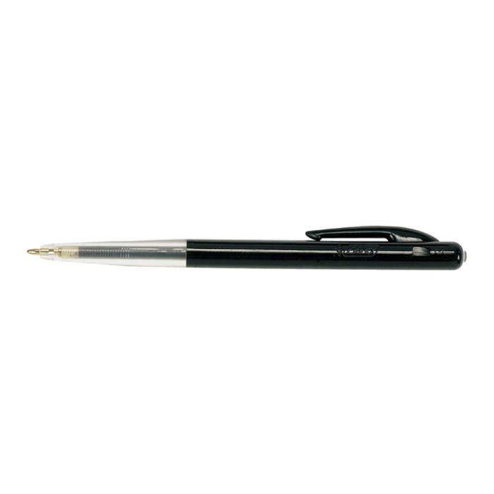 Balpen Bic M10 medium zwart met EAN