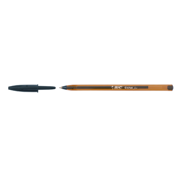 Balpen Bic Cristal fijn zwart