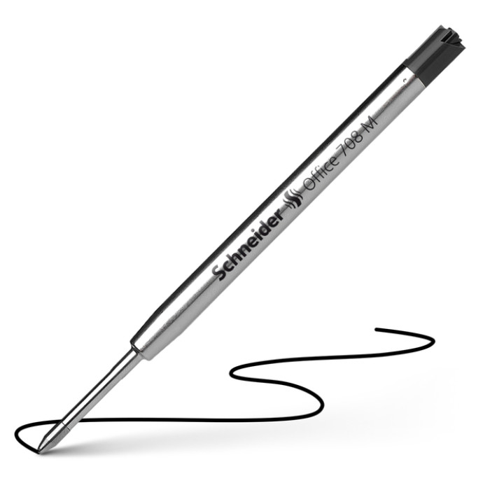 Balpenvulling Schneider 7081 Jumbo tbv Parker medium zwart