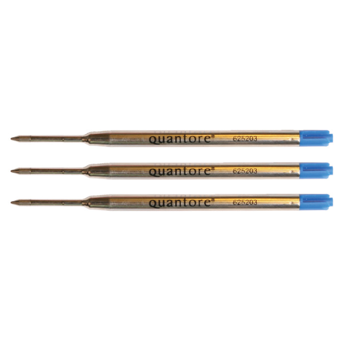 Balpenvulling Quantore blauw medium