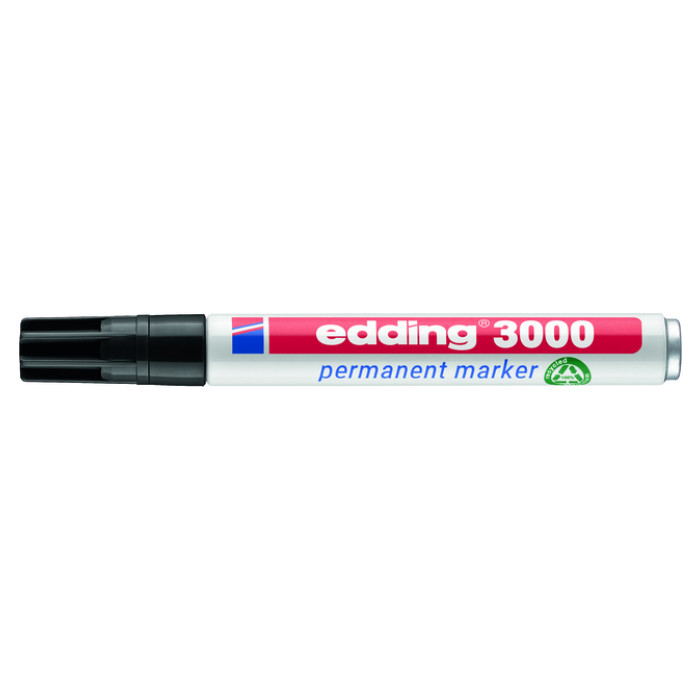 Viltstift edding 3000 rond 1.5-3mm zwart