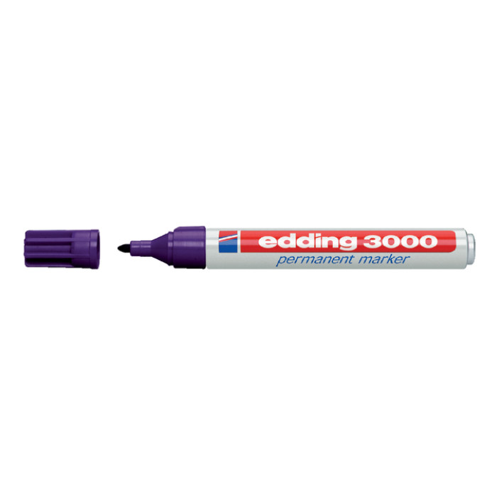 Viltstift edding 3000 rond 1.5-3mm violet