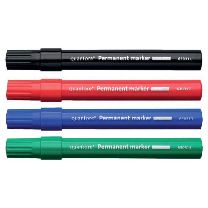 Permanent marker Quantore rond 1-1.5mm rood