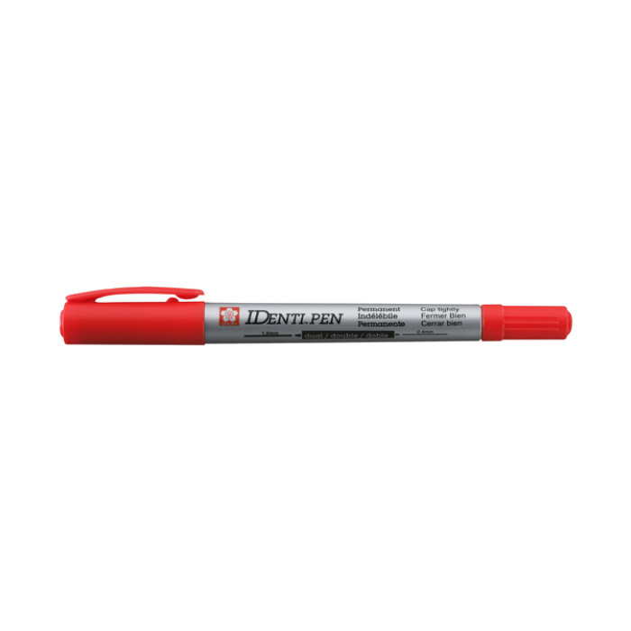 Viltstift Sakura IDenti-pen multifunctioneel rood