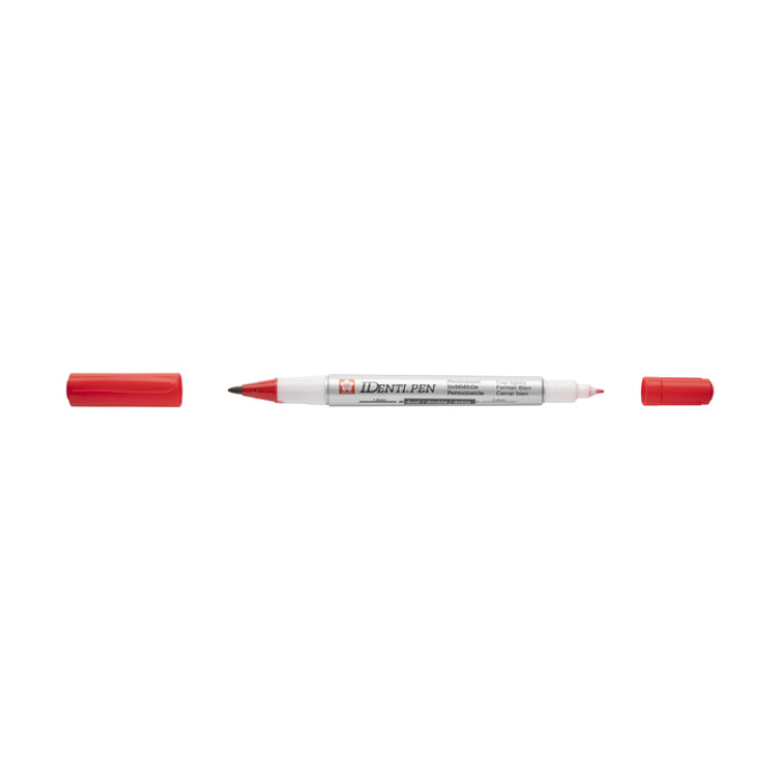 Viltstift Sakura IDenti-pen multifunctioneel rood