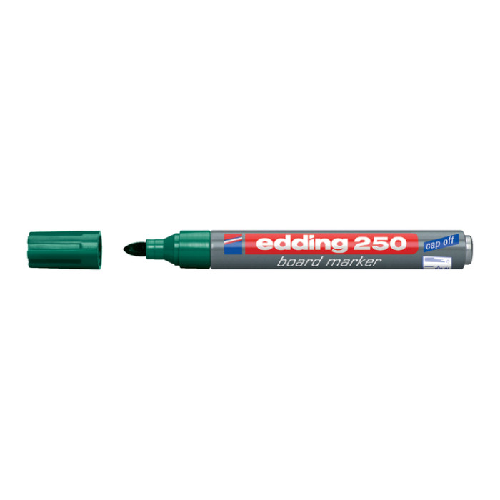 Whiteboardmarker edding 250 rond 1.5-3mm groen