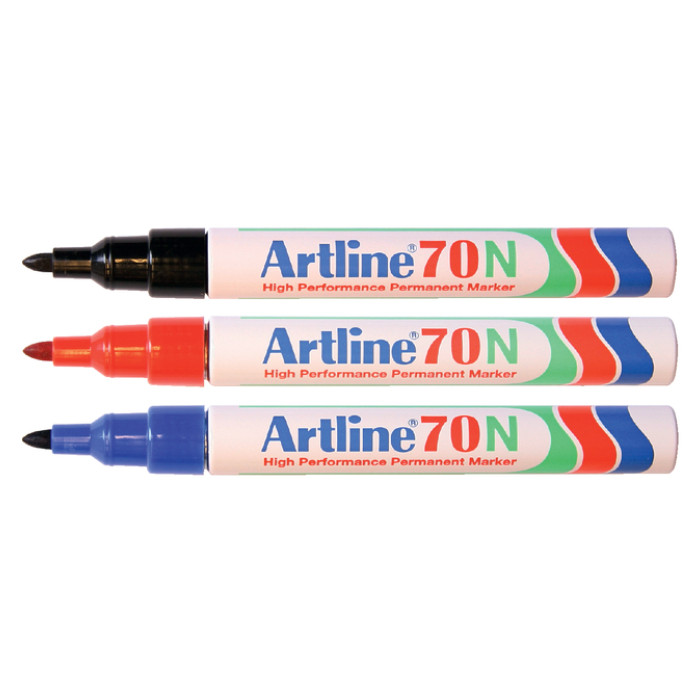 Viltstift Artline 70 rond 1.5mm zwart