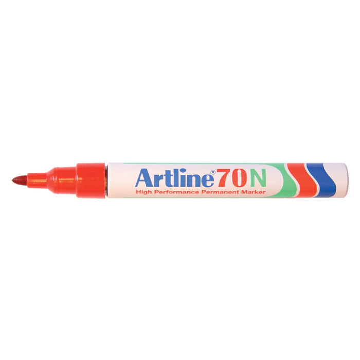 Viltstift Artline 70 rond 1.5mm rood