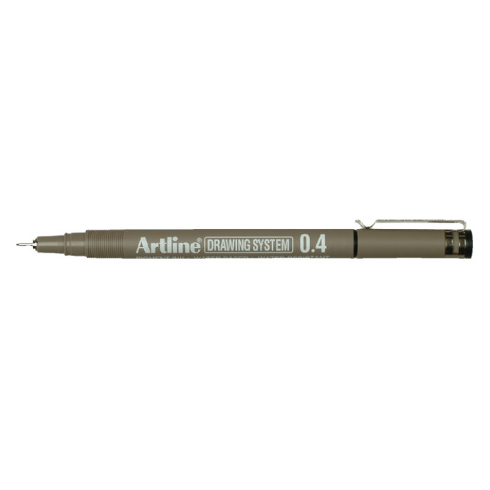 Fineliner Artline technisch 0.4mm zwart