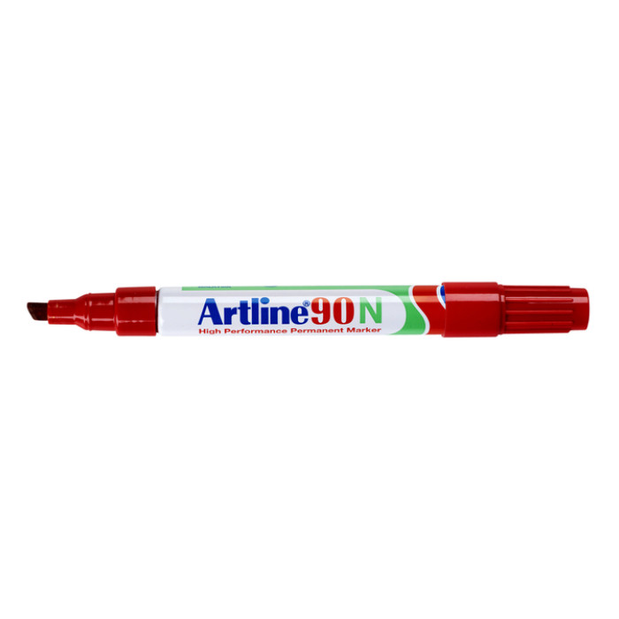 Viltstift Artline 90 schuin 2-5mm rood