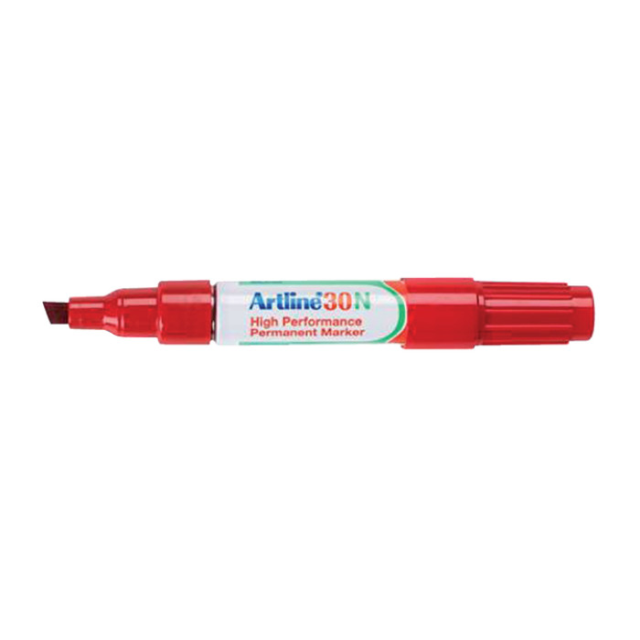 Viltstift Artline 30 schuin 2-5mm rood
