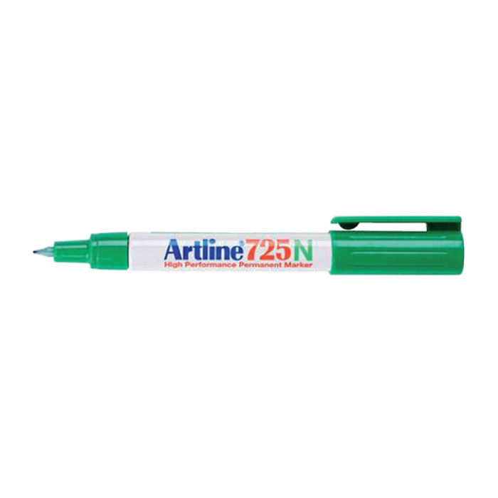 Fineliner Artline 725 rond fijn groen