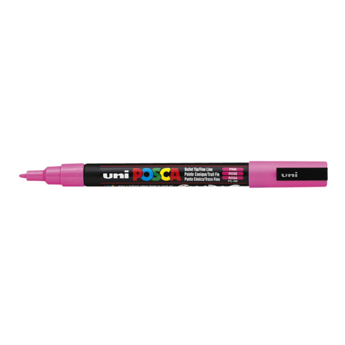 Paintmarker Uni POSCA PC3M fijn roze