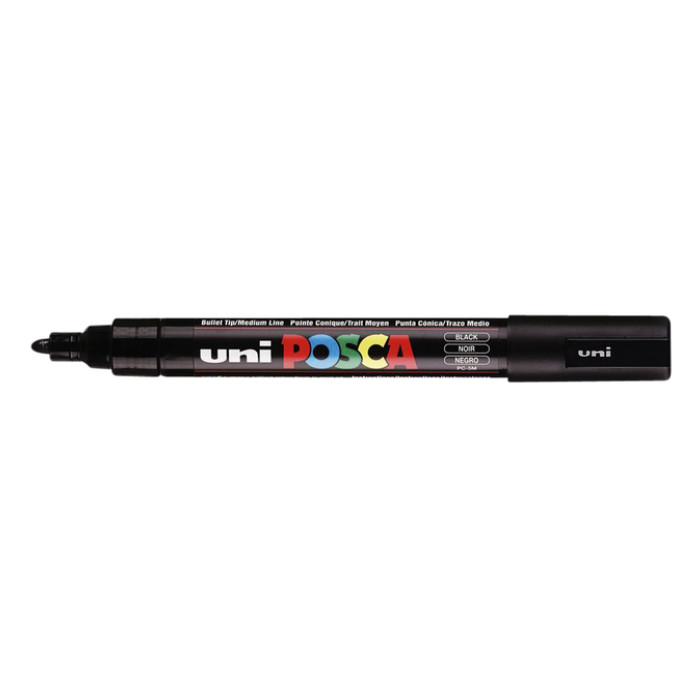 Paintmarker Uni POSCA PC5M medium zwart