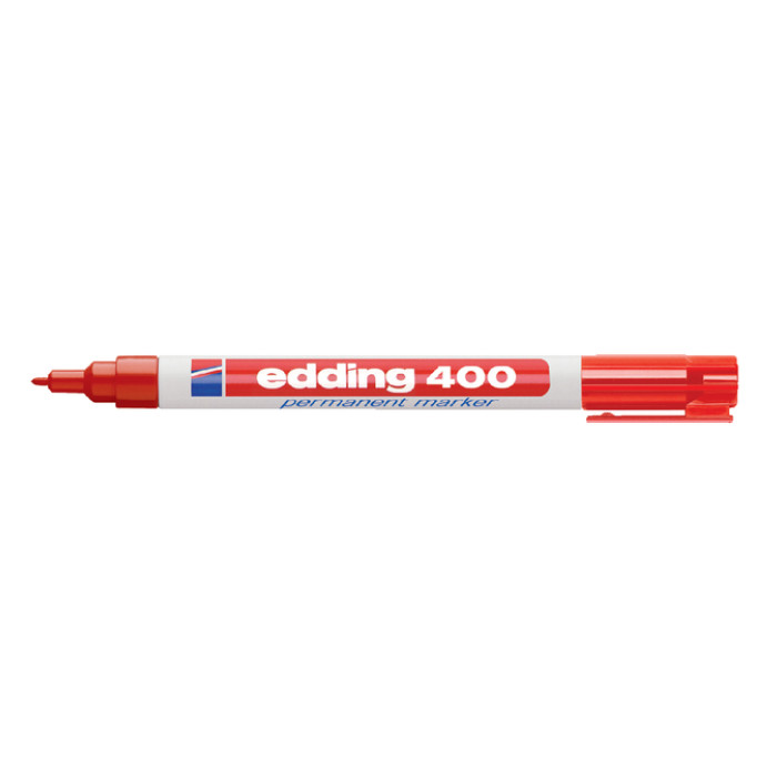 Viltstift edding 400 rond 1mm rood