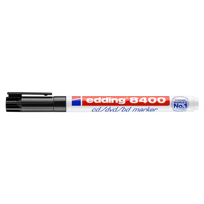 Cd marker edding 8400 rond 0.5-1.0mm zwart