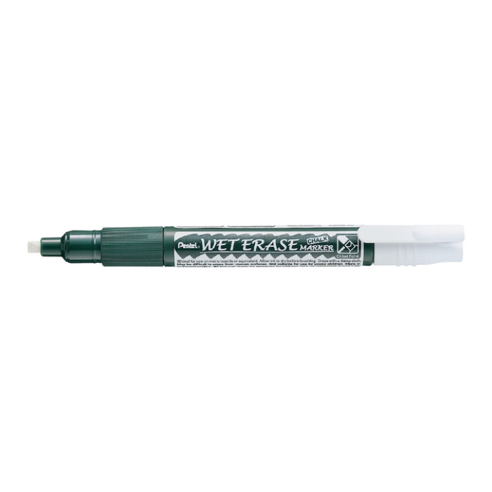 Krijtstift Pentel SMW26 1.5-4mm wit