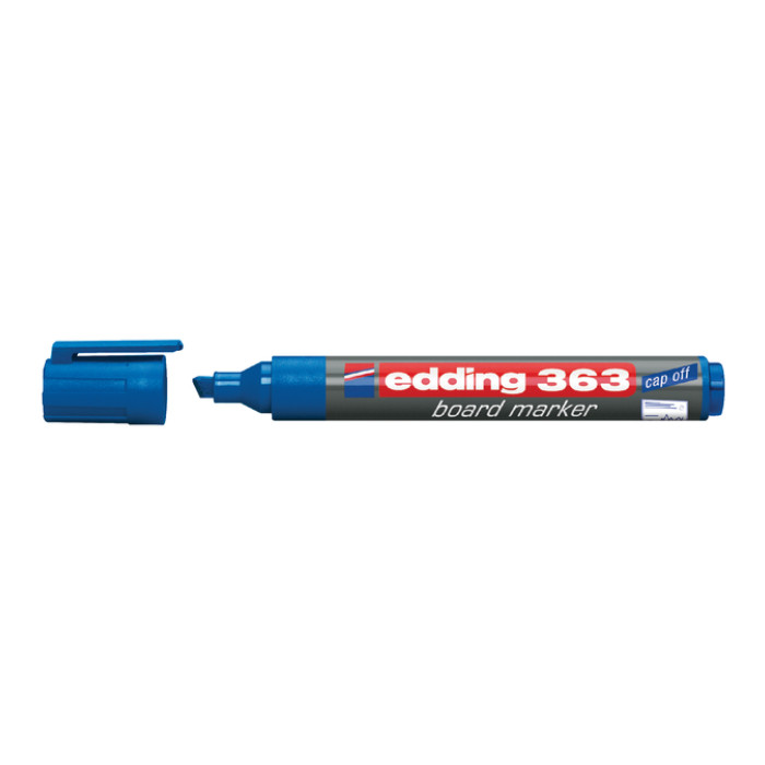 Whiteboardmarker edding 363 schuin 1-5mm blauw