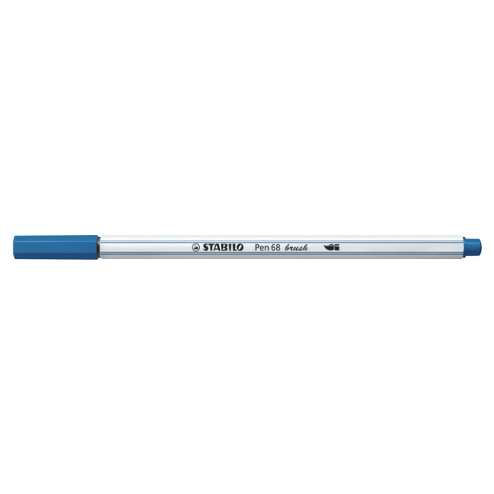 Brushstift STABILO Pen 568/41 donkerblauw