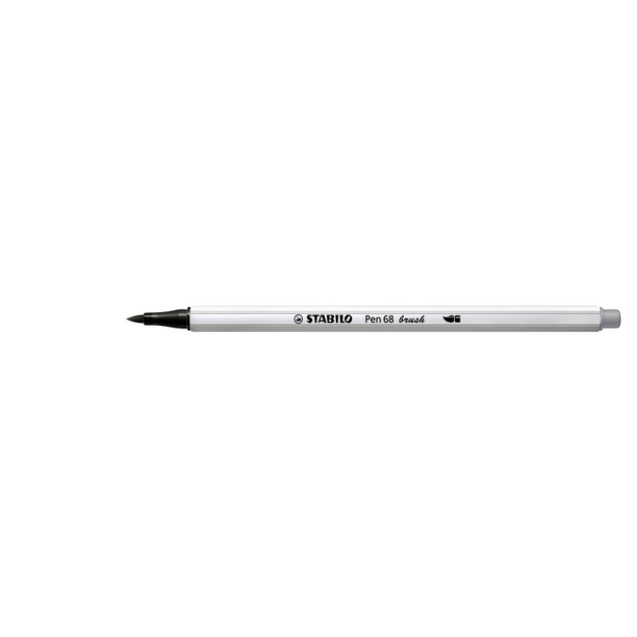 Brushstift STABILO Pen 568/95 koudgrijs