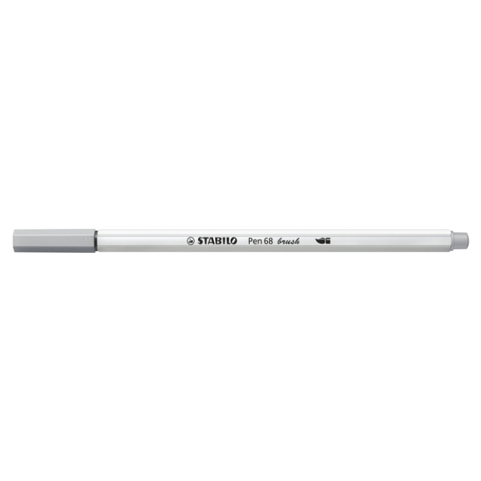 Brushstift STABILO Pen 568/95 koudgrijs