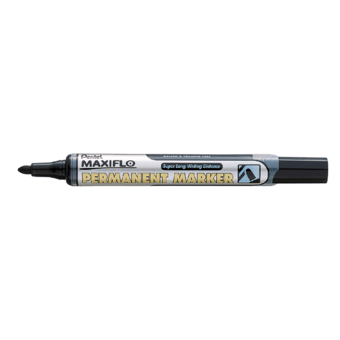 Viltstift Pentel NLF50 Maxiflo rond 1mm zwart