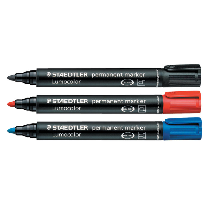 Viltstift Staedtler 352 rond zwart 2mm