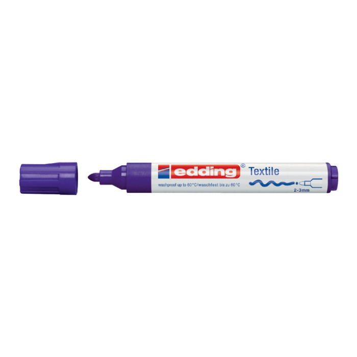 Textielmarker edding 4500 rond 2-3mm violet