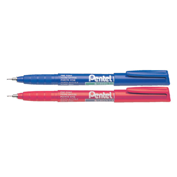 Fineliner Pentel NMF50 fijn rood