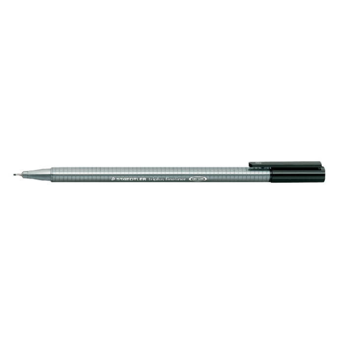 Fineliner Staedtler Triplus 334 zwart 0.3mm