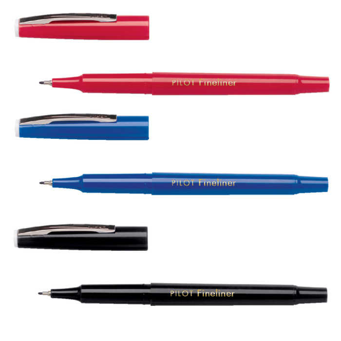 Fineliner PILOT fijn zwart