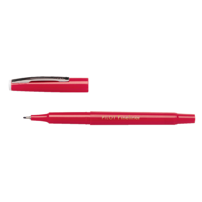Fineliner PILOT fijn rood