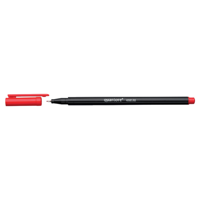 Fineliner Quantore rood 0.4mm