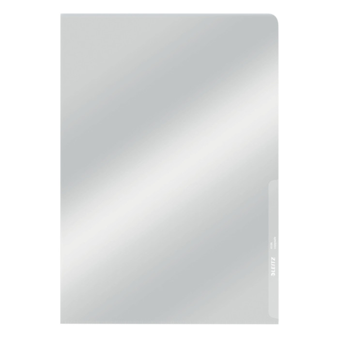Insteekmap L-model Leitz Premium copy safe 0.15mm PVC A4 glashelder 100 stuks