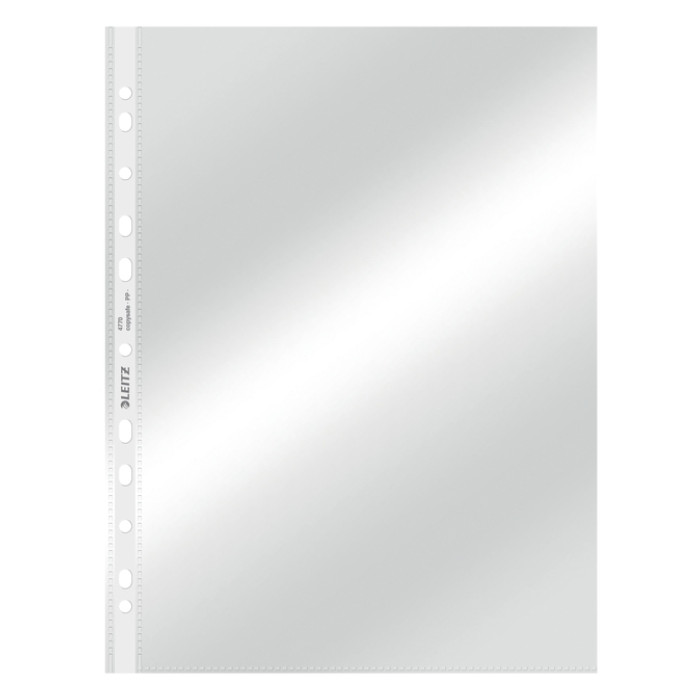 Showtas Leitz Premium standaard copy safe 0.08mm PP A4 transparant 100 stuks
