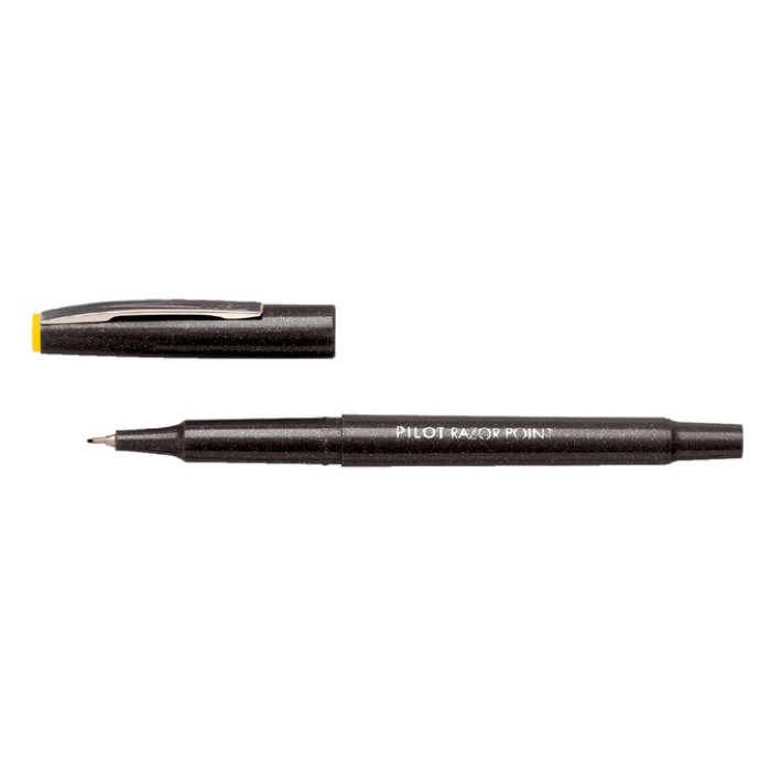 Fineliner PILOT Razor Point fijn zwart